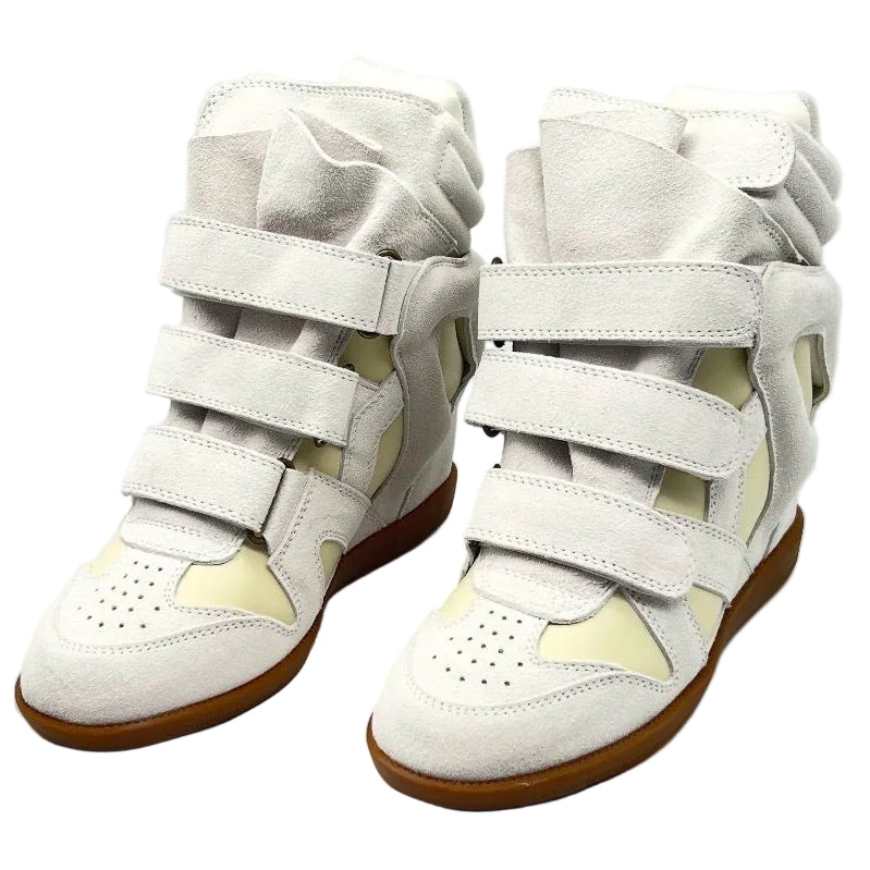 Wedge Sneaker in 'Albino'