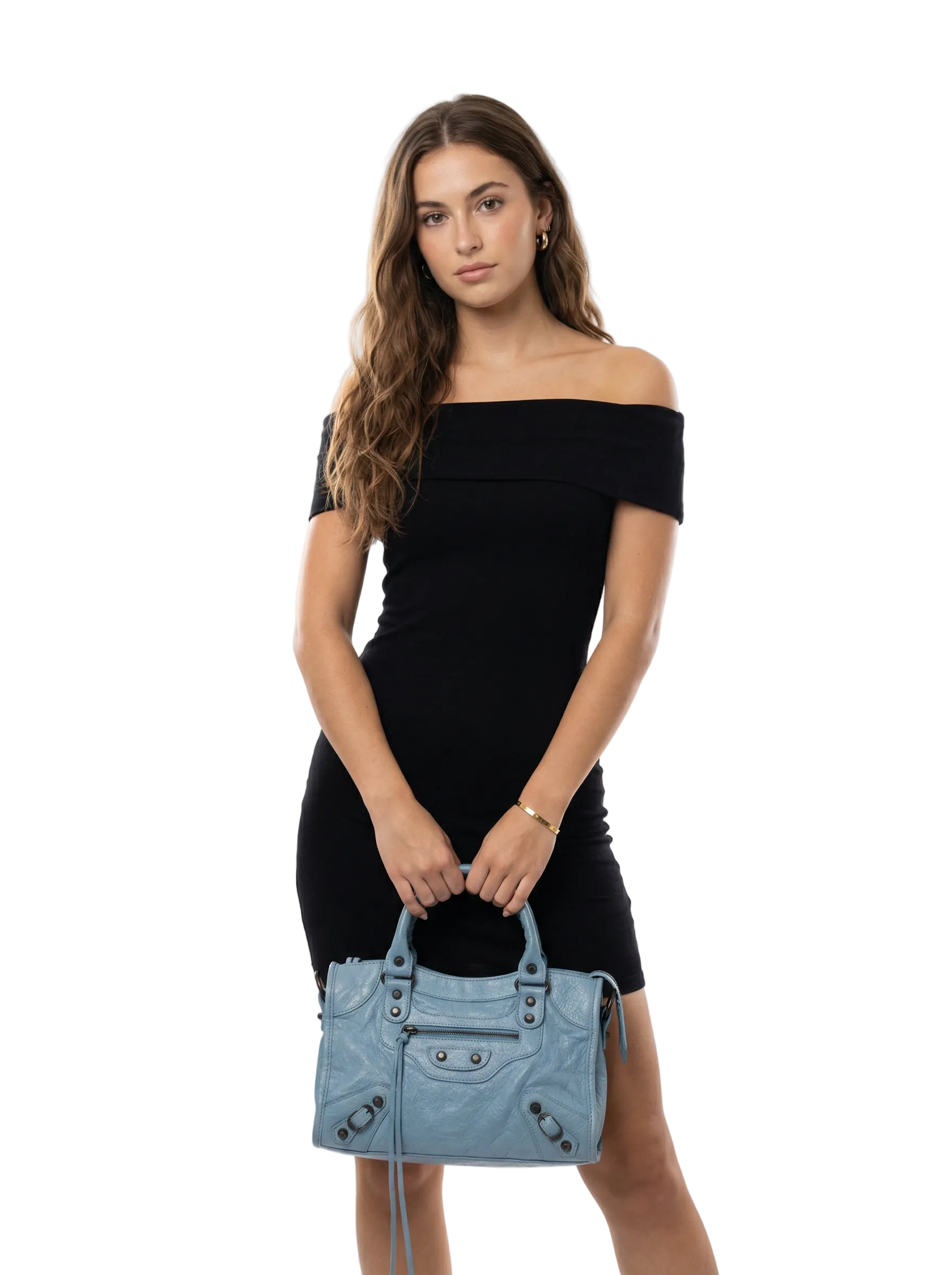 City bag in 'Blue'