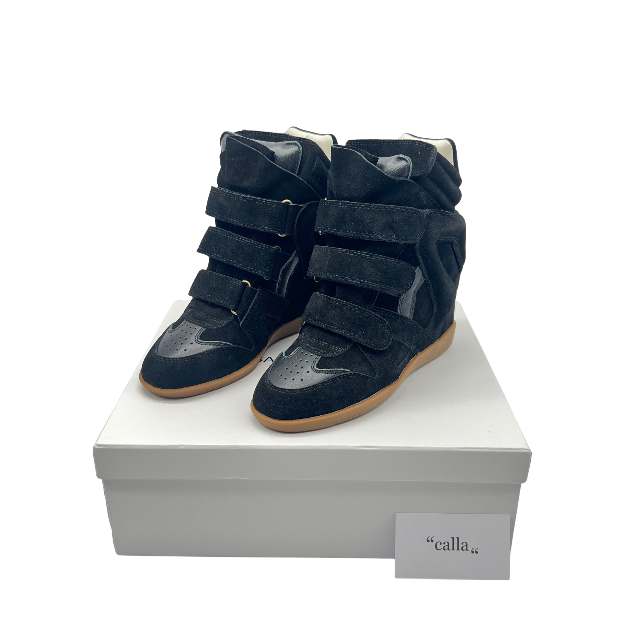 Wedge Sneaker in 'Black'