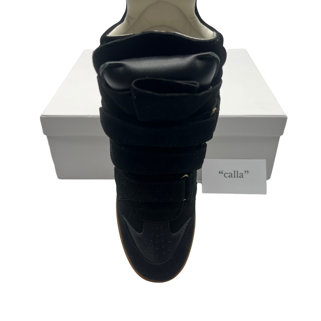 Wedge Sneaker in 'Black'
