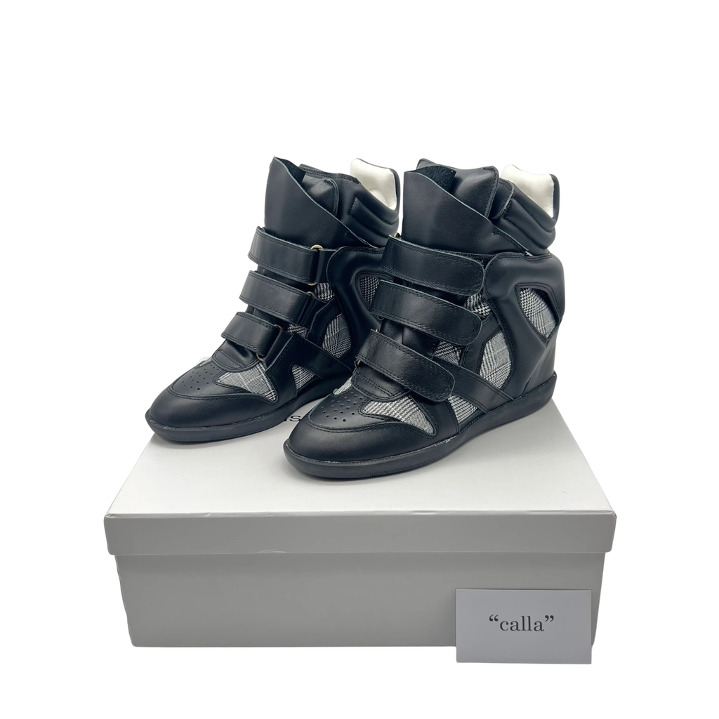 Wedge Sneaker in 'Burbery'
