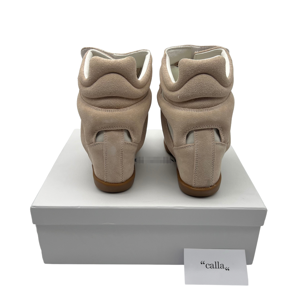 Wedge Sneaker in 'Crem'