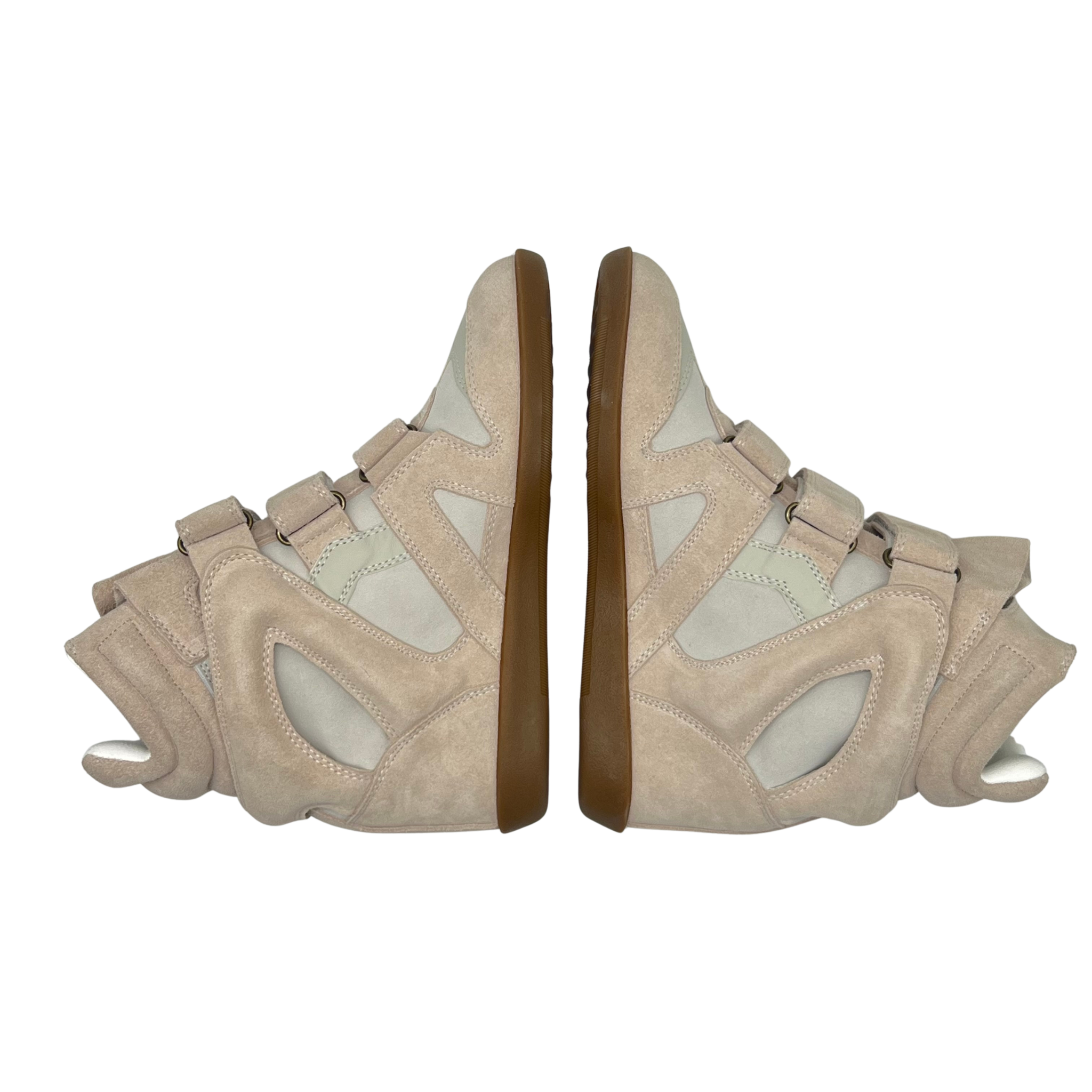 Wedge Sneaker in 'Crem'