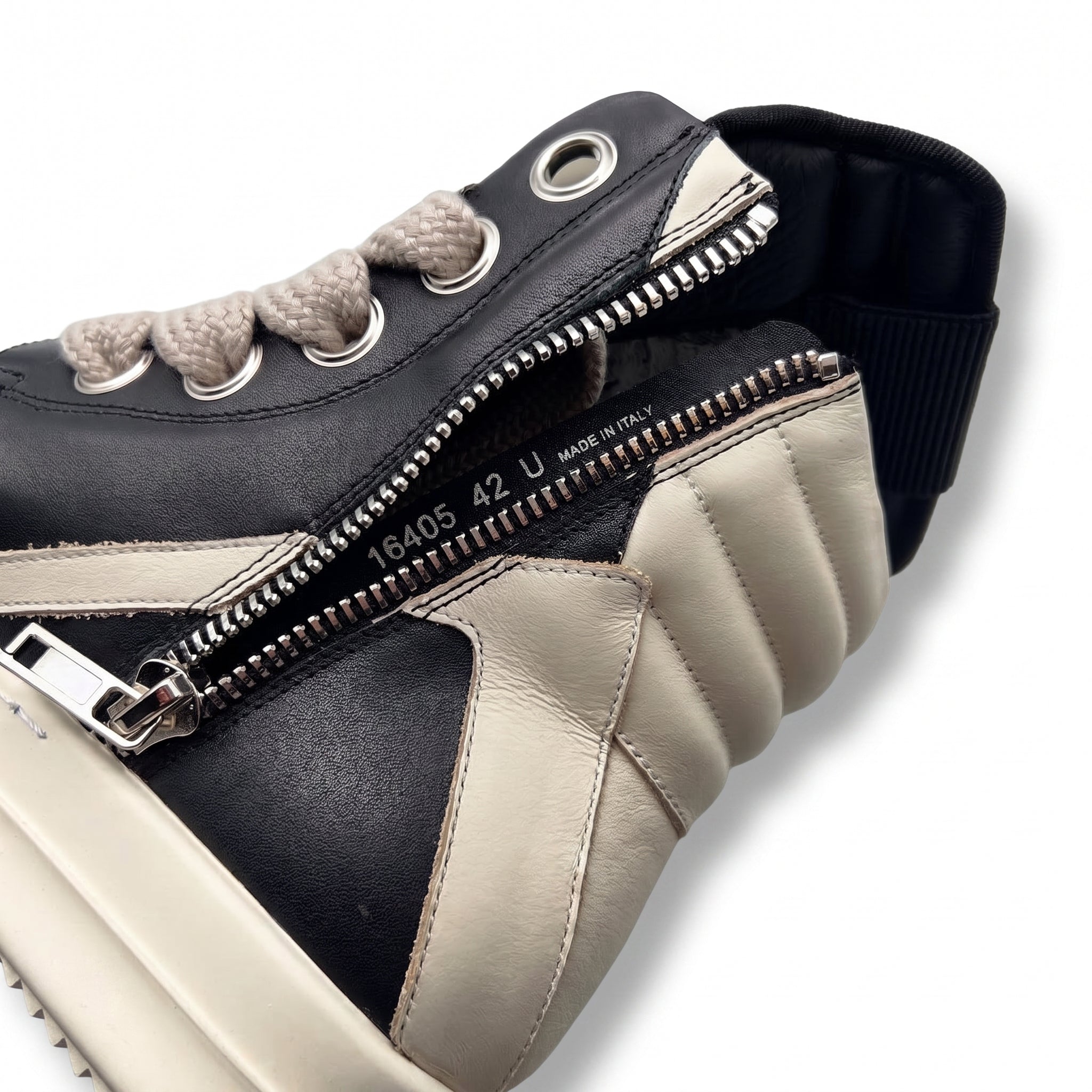 Rick Owens Geobasket Jumbo Lace