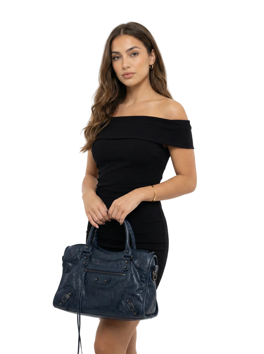 City bag in 'Navy'