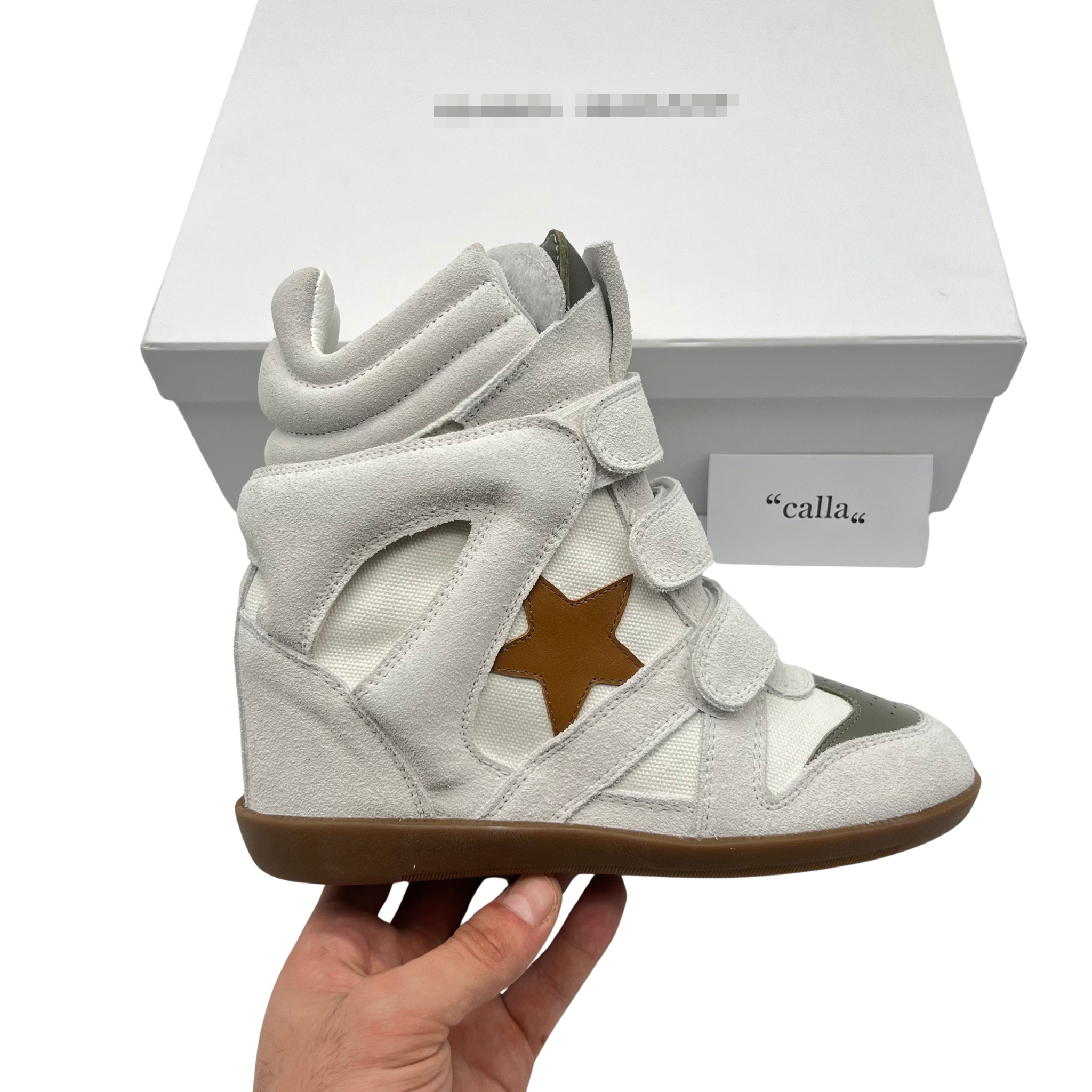 Wedge Sneaker in 'Starly'