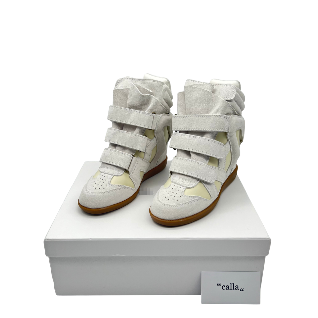 Wedge Sneaker in 'Albino'