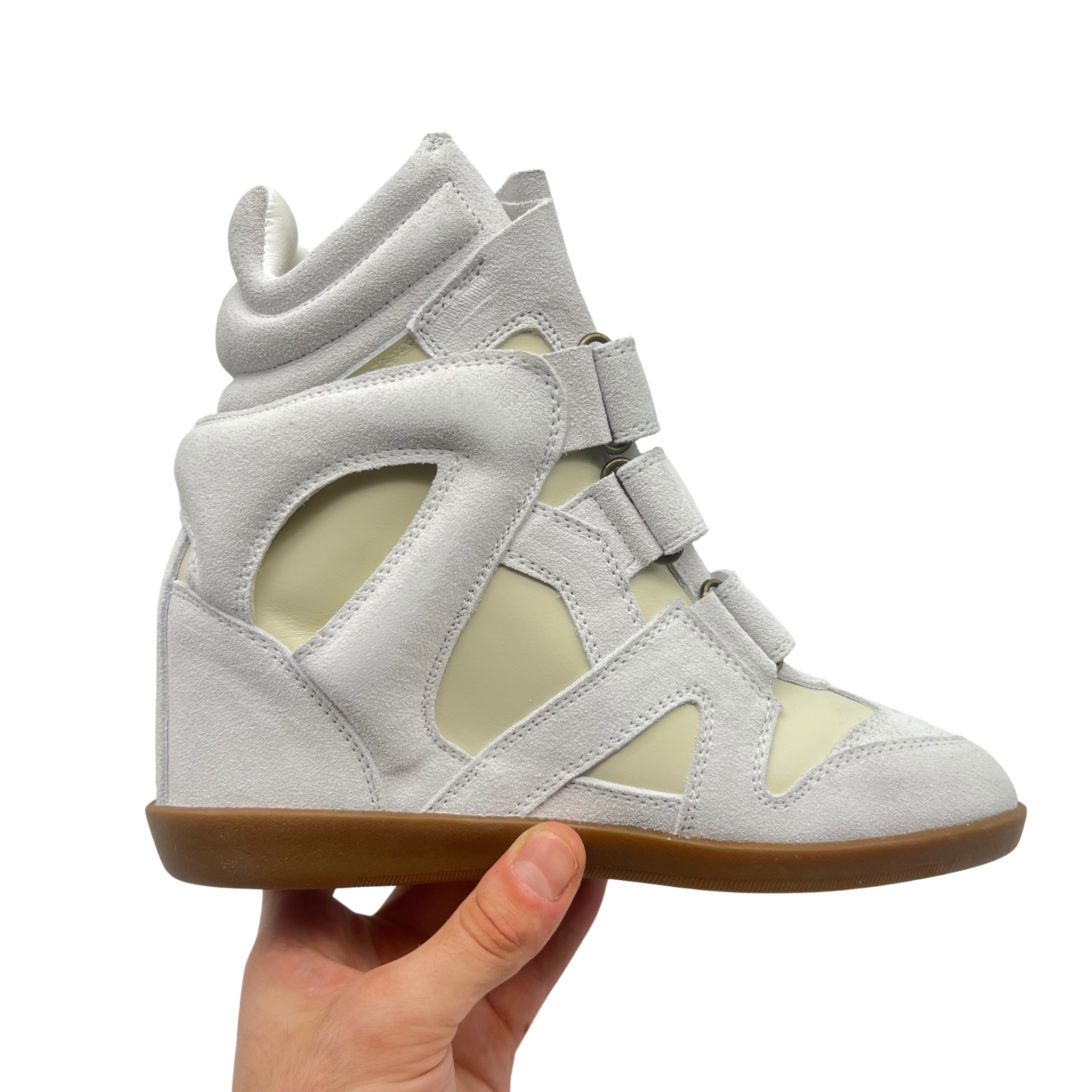 Wedge Sneaker in 'Albino'
