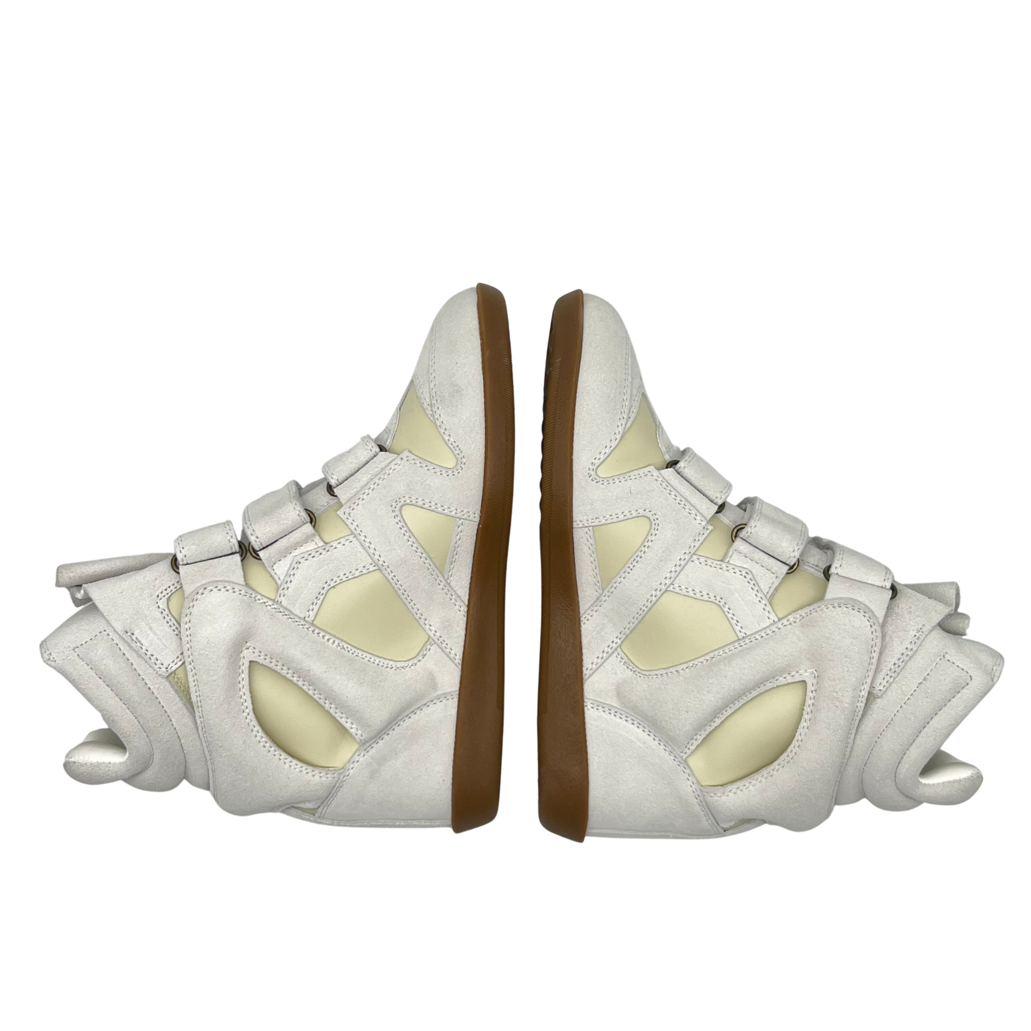 Wedge Sneaker in 'Albino'
