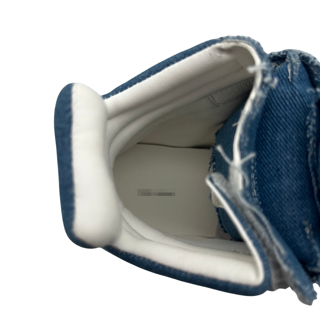 Wedge Sneaker in 'Denim'