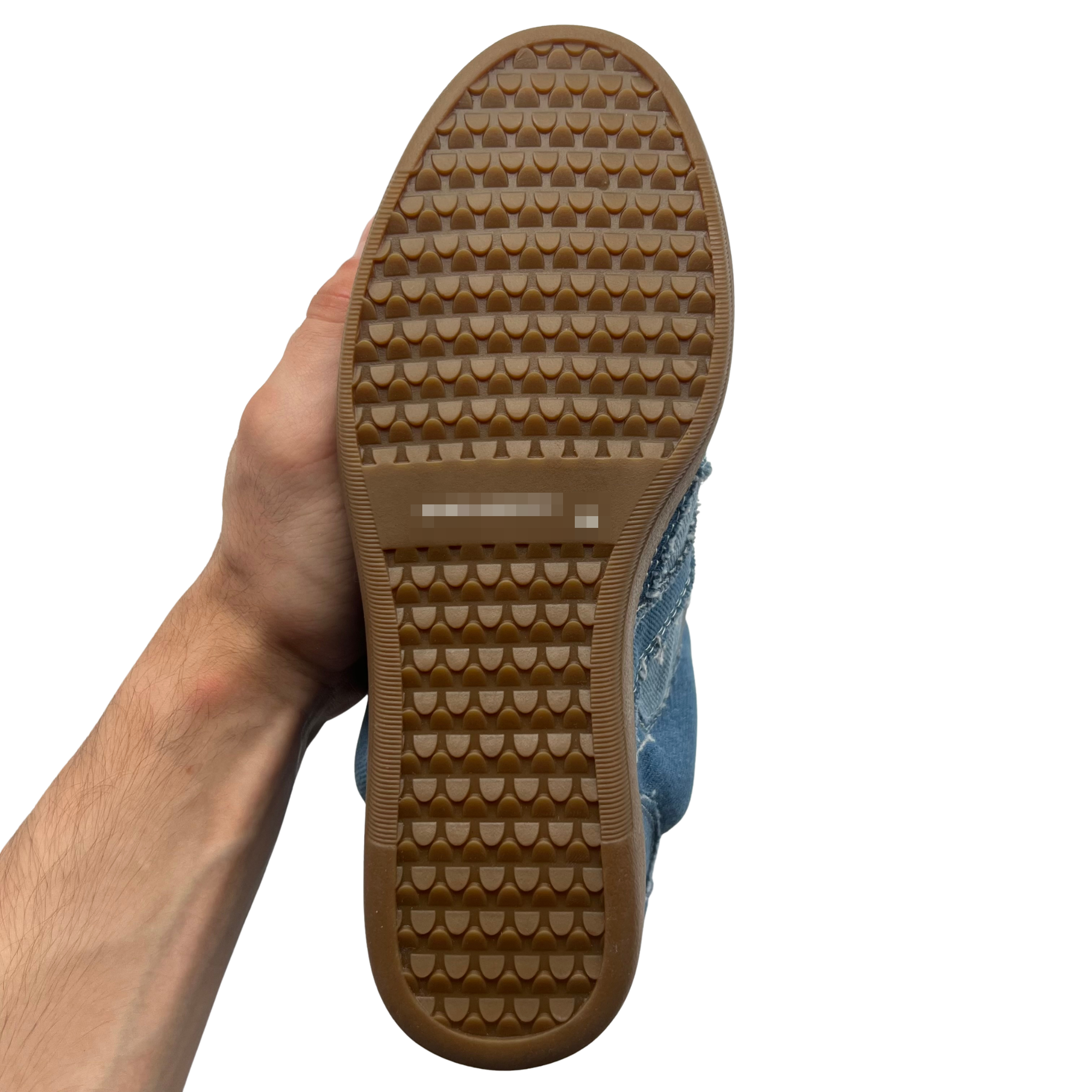 Wedge Sneaker in 'Denim'