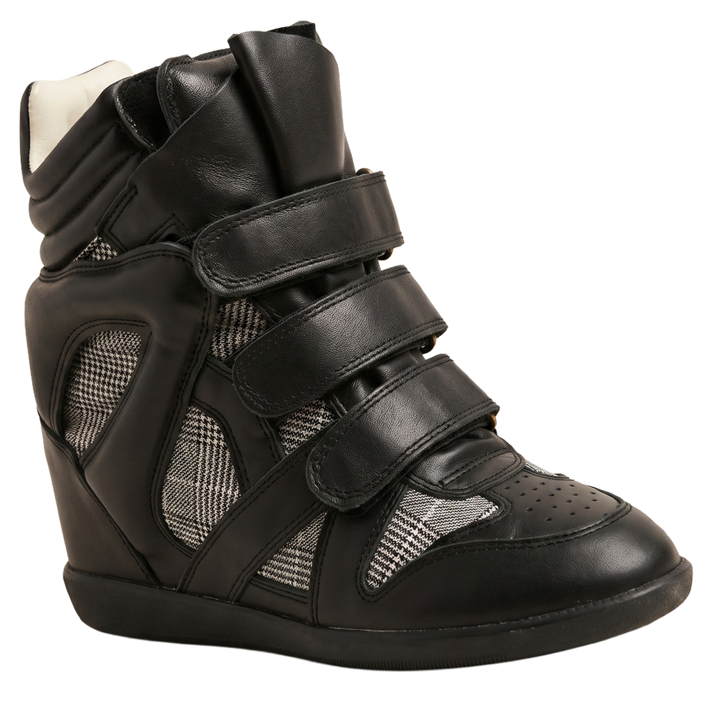 Wedge Sneaker in 'Burbery'
