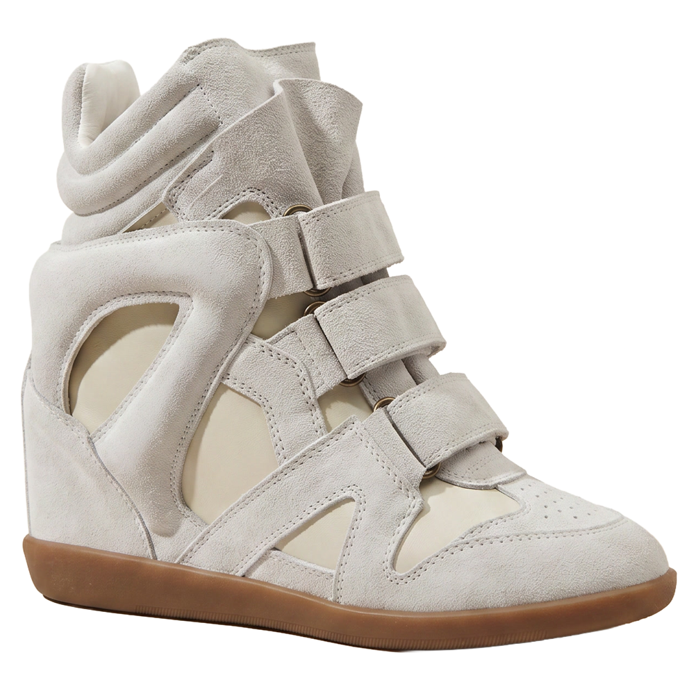 Wedge Sneaker in 'Albino'