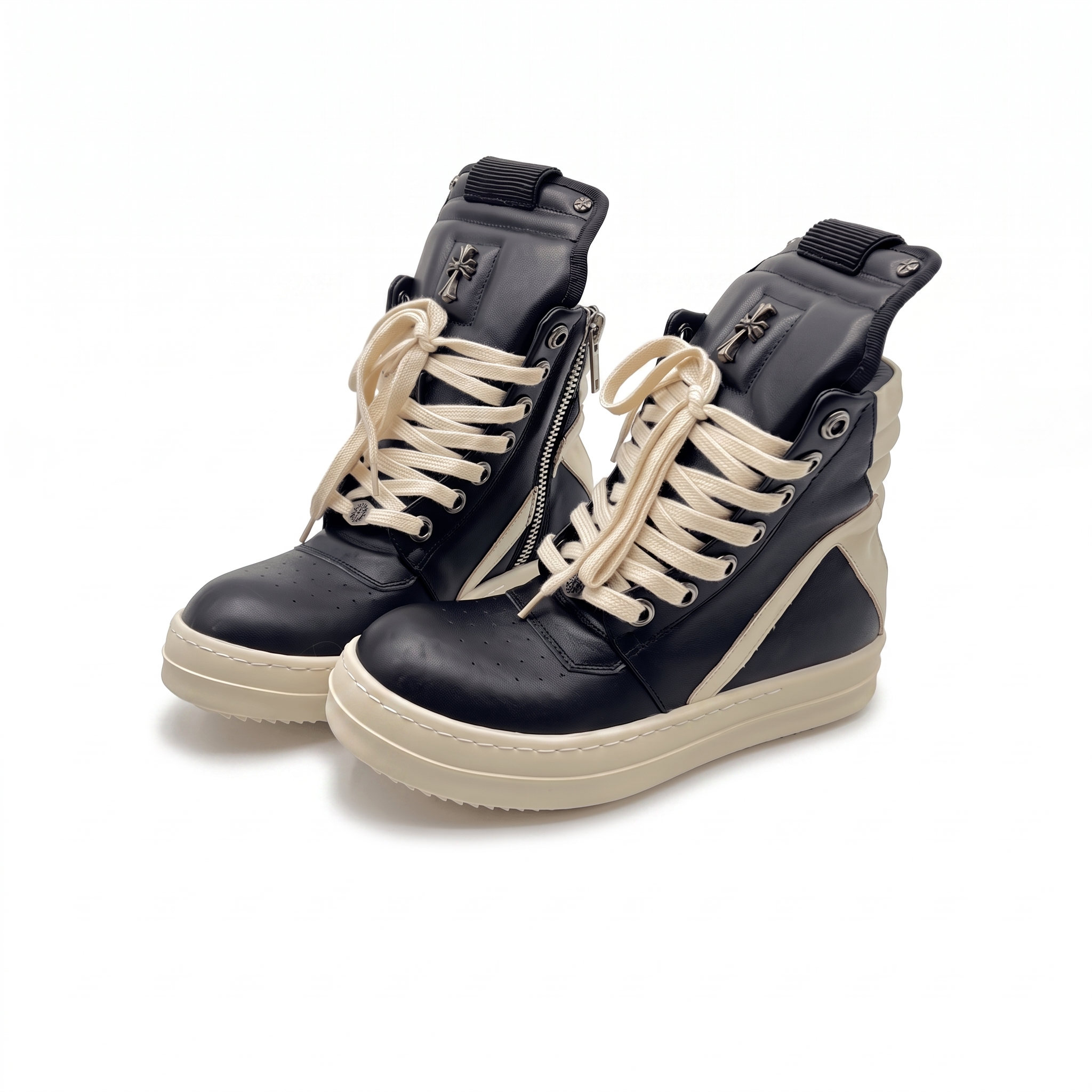 Rick Owens Geobasket Chrome