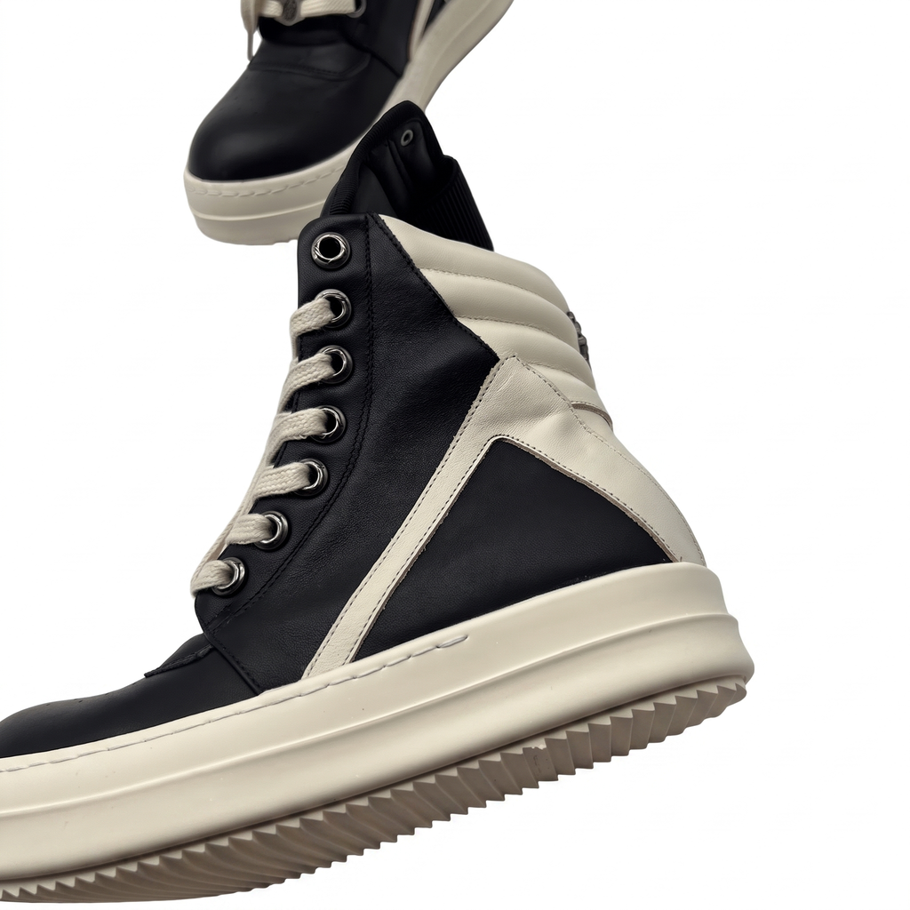 Rick Owens Geobasket Chrome
