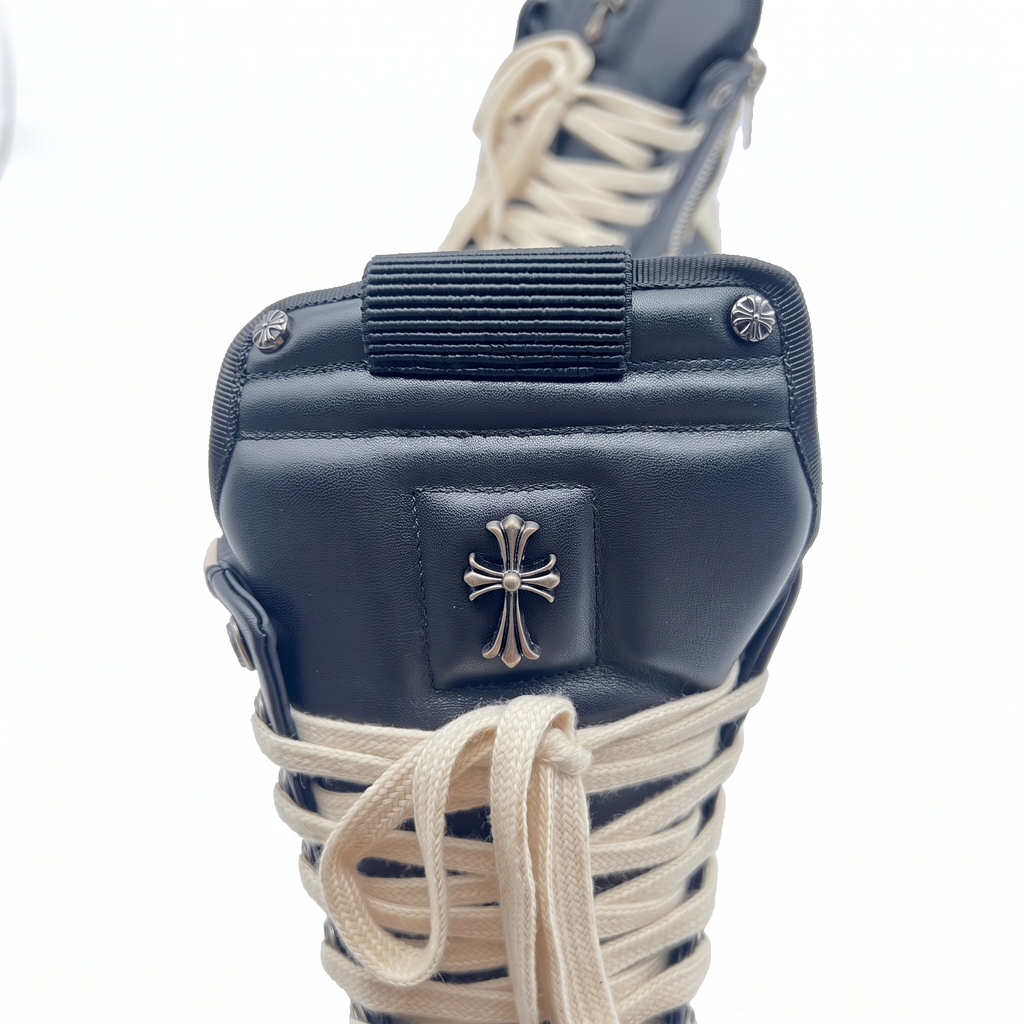 Rick Owens Geobasket Chrome