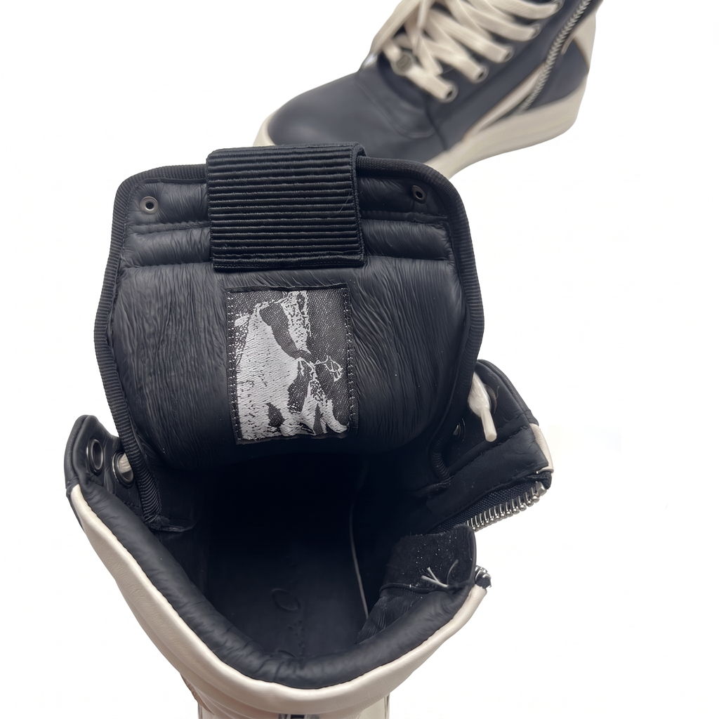 Rick Owens Geobasket Chrome