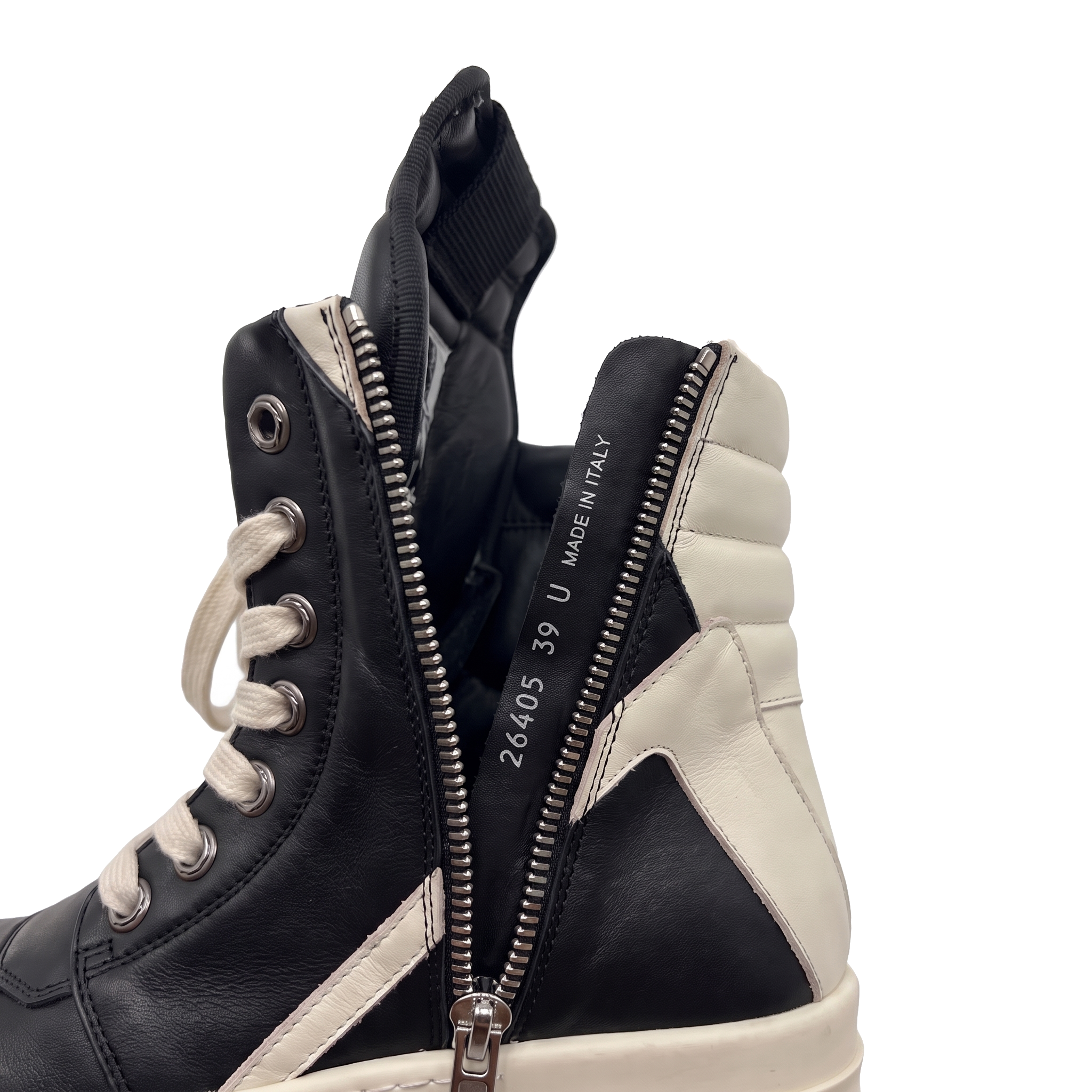 Rick Owens Geobasket Chrome