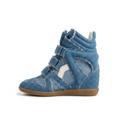 Wedge Sneaker Denim
